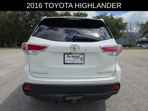 Blizzard Pearl 2016 Toyota Highlander Limited