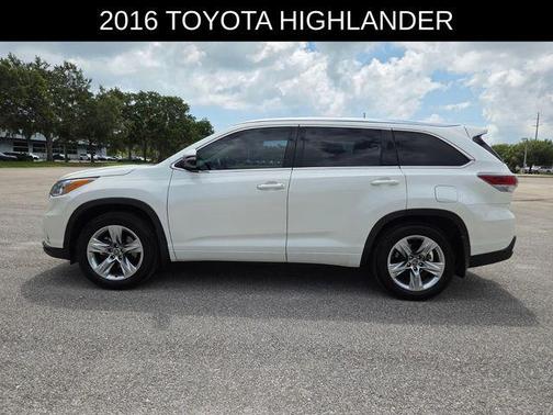 Blizzard Pearl 2016 Toyota Highlander Limited