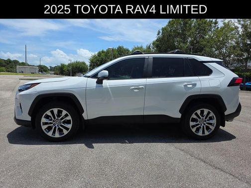Wind Chill Pearl 2025 Toyota RAV4 Limited