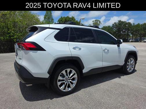 Wind Chill Pearl 2025 Toyota RAV4 Limited