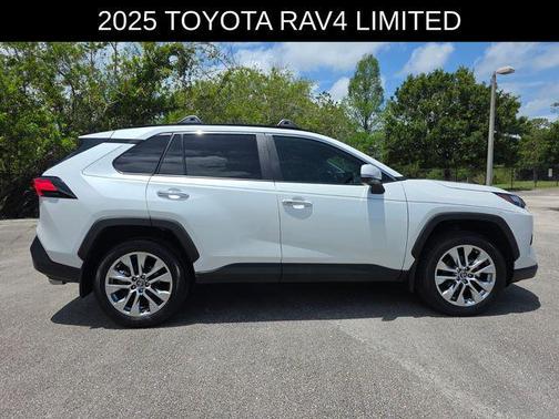 Wind Chill Pearl 2025 Toyota RAV4 Limited