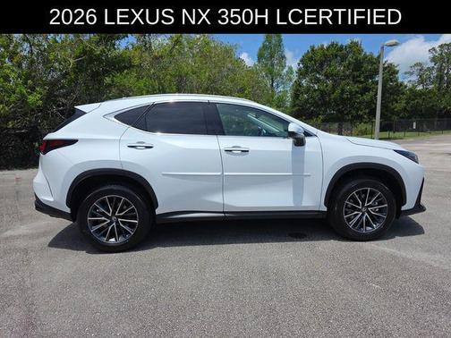 Ultra White 2026 Lexus NX 350h Premium