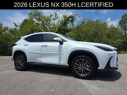 Ultra White 2026 Lexus NX 350h Premium