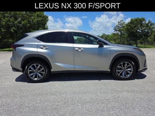 Atomic Silver 2021 Lexus NX 300 F Sport