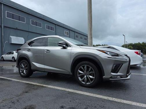Atomic Silver 2021 Lexus NX 300 F Sport