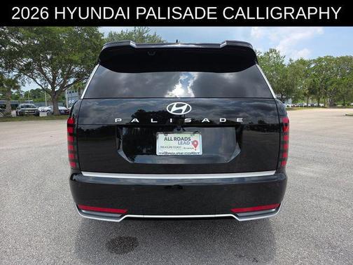 Abyss Black 2026 Hyundai PALISADE Calligraphy