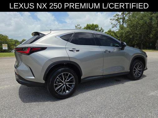 Atomic Silver 2024 Lexus NX 250 Premium
