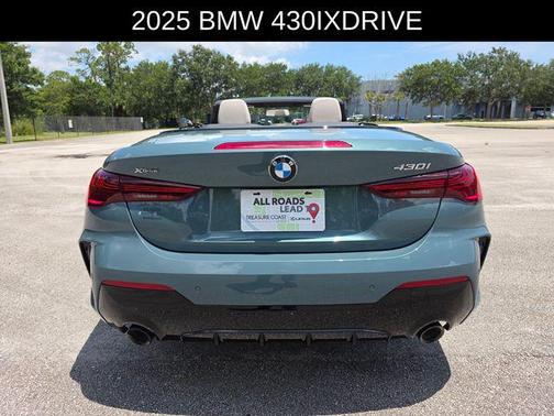 Green Metallic 2025 BMW 430 i xDrive