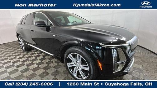 Stellar Black Metallic 2024 Cadillac LYRIQ Tech