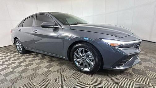 Ecotronic Gray 2024 Hyundai ELANTRA SEL