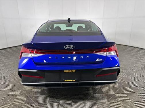 Intense Blue 2025 Hyundai ELANTRA HEV Blue