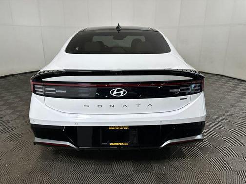 Serenity White 2024 Hyundai SONATA Hybrid Limited