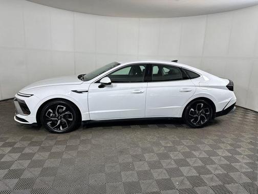 Serenity White 2024 Hyundai SONATA SEL