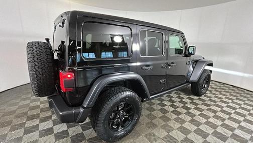 Black Clearcoat 2024 Jeep Wrangler 4xe Willys