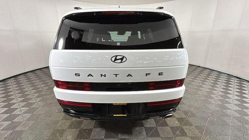 Serenity White 2025 Hyundai SANTA FE Calligraphy