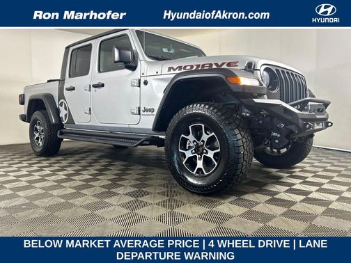 Silver Zynith Clearcoat 2023 Jeep Gladiator Mojave 4x4