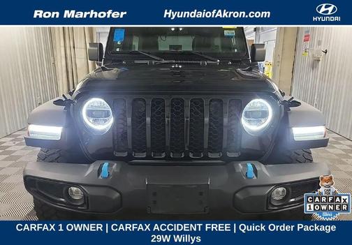 Black Clearcoat 2023 Jeep Wrangler 4xe Willys