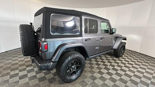 Granite Crystal Metallic Clearcoat 2024 Jeep Wrangler 4xe Willys