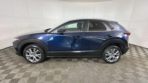 Deep Crystal Blue Mica 2025 Mazda CX-30 2.5 S Premium Package