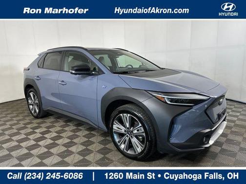 Harbor Mist Gray Pearl 2023 Subaru Solterra Limited