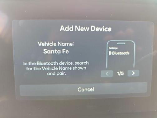 Shimmering Silver 2026 Hyundai SANTA FE SE