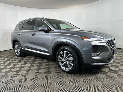 Machine Gray 2019 Hyundai SANTA FE Ultimate 2.4