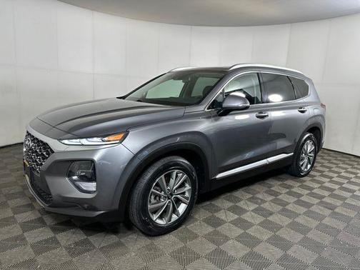 Machine Gray 2019 Hyundai SANTA FE Ultimate 2.4