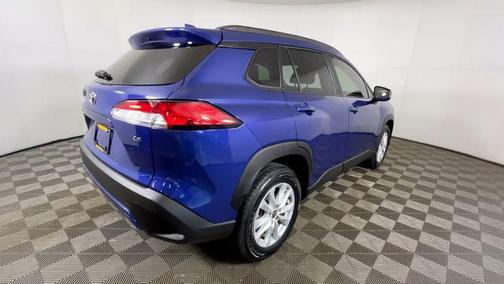 Blue Crush Metallic 2022 Toyota Corolla Cross LE