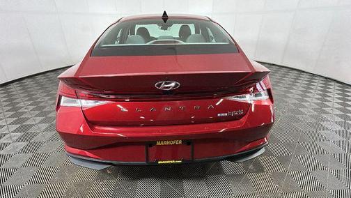 Ultimate Red 2023 Hyundai ELANTRA HEV Blue