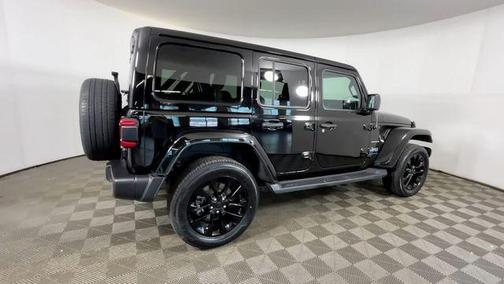 Black Clearcoat 2023 Jeep Wrangler 4xe Sahara