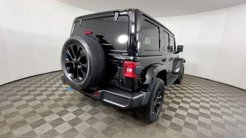 Black Clearcoat 2023 Jeep Wrangler 4xe Sahara
