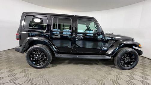 Black Clearcoat 2023 Jeep Wrangler 4xe Sahara