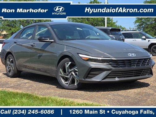 Ecotronic Gray 2025 Hyundai ELANTRA Sport