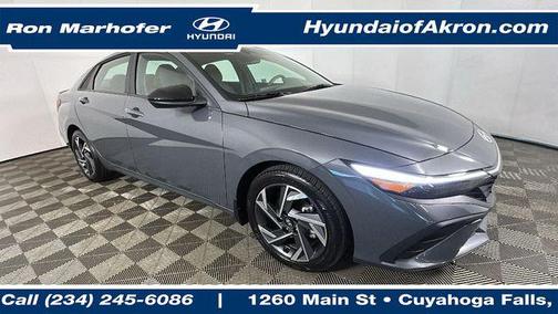 Ecotronic Gray 2025 Hyundai ELANTRA Sport