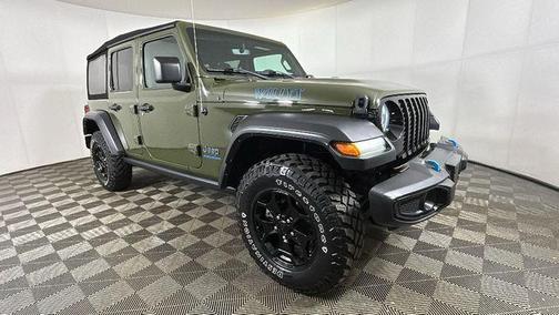 Sarge Green Clearcoat 2023 Jeep Wrangler 4xe Base