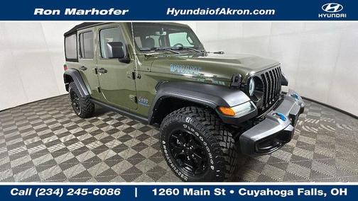 Sarge Green Clearcoat 2023 Jeep Wrangler 4xe Base