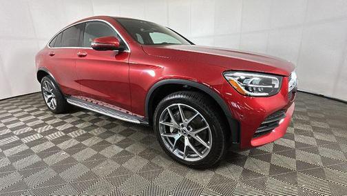 MANUFAKTUR Cardinal Red Metallic 2022 Mercedes-Benz GLC 300 4MATIC Coupe