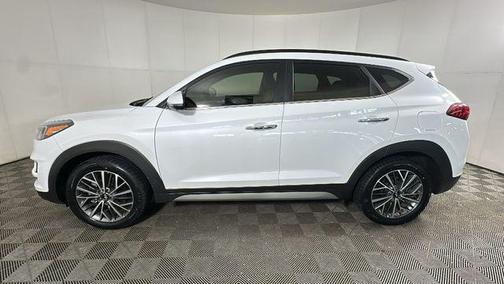 White Cream 2021 Hyundai TUCSON Ultimate
