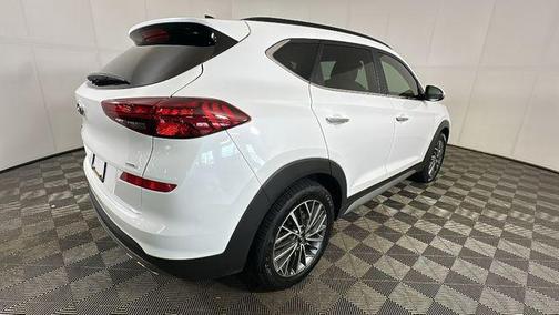 White Cream 2021 Hyundai TUCSON Ultimate