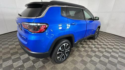 Hydro Blue Pearlcoat 2024 Jeep Compass Limited