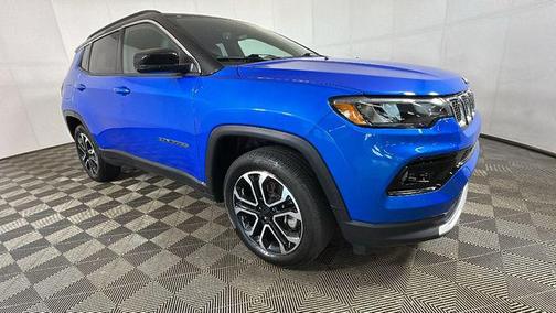 Hydro Blue Pearlcoat 2024 Jeep Compass Limited
