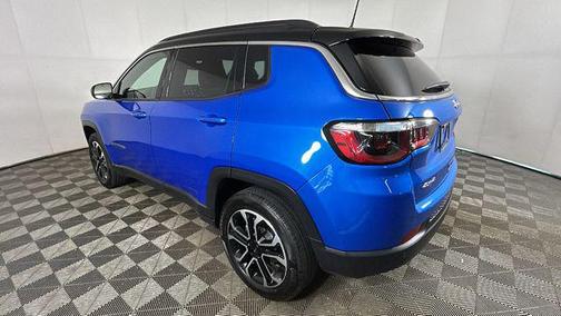Hydro Blue Pearlcoat 2024 Jeep Compass Limited