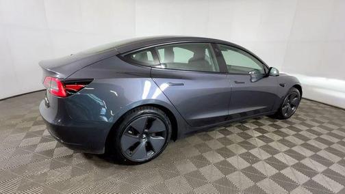 Gray 2021 Tesla Model 3 Long Range