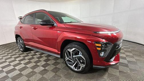 Ultimate Red Metallic 2025 Hyundai KONA N Line