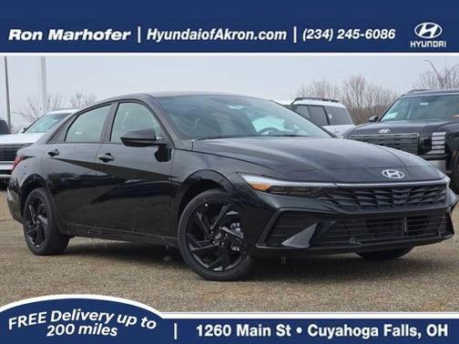 Abyss Black 2026 Hyundai ELANTRA HEV SEL Sport