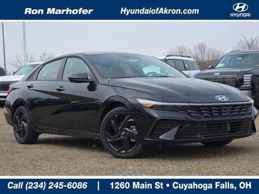 Abyss Black 2026 Hyundai ELANTRA HEV SEL Sport