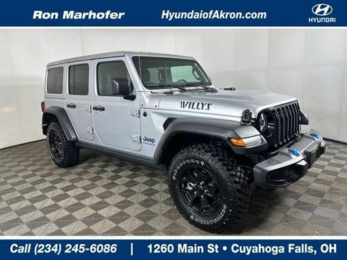 Silver Zynith Clearcoat 2023 Jeep Wrangler 4xe Base