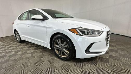 Quartz White Pearl 2017 Hyundai ELANTRA SE
