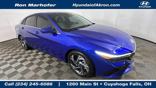 Intense Blue 2024 Hyundai ELANTRA SEL