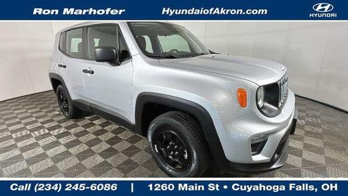 Glacier Metallic Clearcoat 2021 Jeep Renegade Sport